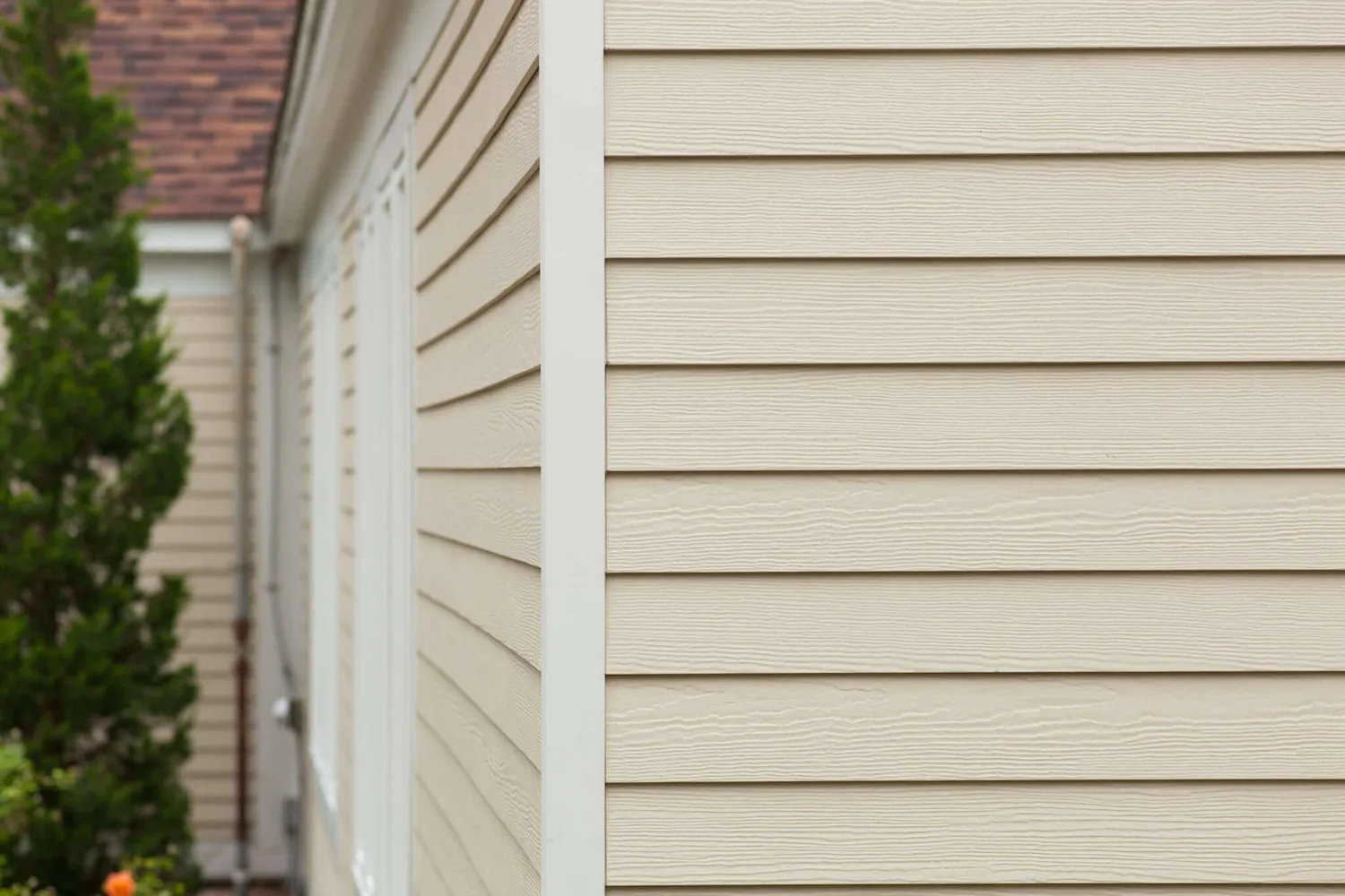 Vinyl siding on a Fort Wayne home