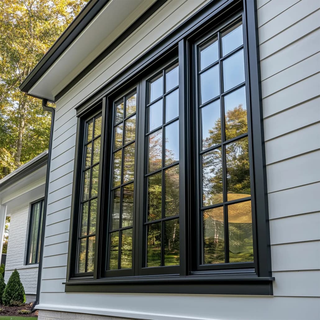 New energy-efficient replacement window installed on a Fort Wayne, Indiana home